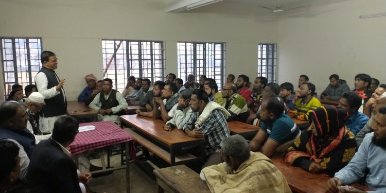 বাঘারপাড়ায়,আগামী ২৪ নভেম্বর মাননীয় প্রধানমন্ত্রী শেখ হাসিনার যশোরের শুভাগমন উপলক্ষে বিশেষ প্রস্তুতি সভা অনুষ্ঠিত।