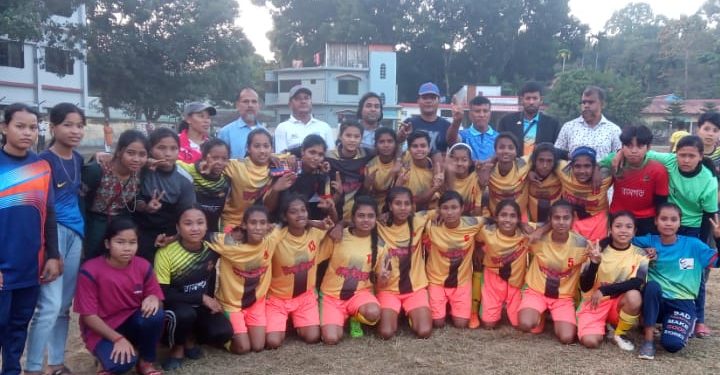 খাগড়াছড়ি প্রমিলা ফুটবলে ফাইনালে রামগড়