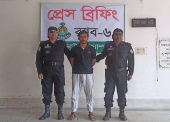 ঝিনাইদহের হরিনাকুন্ডুতে জনি হত্যা মামলায় প্রধান আসামী গ্রেফতার।