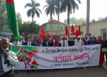 ঝিনাইদহে হানাদার মুক্ত দিবস পালিত