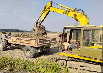 কালীগঞ্জে ফসলি জমির মাটি কেটে বিক্রির মহাউৎসব