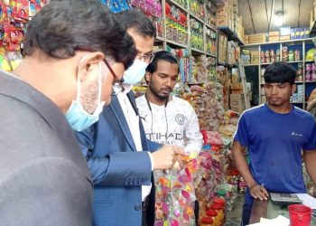 সৈয়দপুরে ভোক্তা অধিকারের অভিযানেদুই প্রতিষ্ঠানের ৩৪ হাজার টাকা জরিমানা