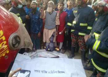 বালিয়াকান্দিতে সড়ক দূর্ঘটণায় স্কুল ছাত্রের মৃত্যূ; আহত- ১