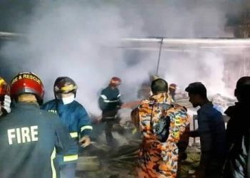সৈয়দপুরে বিসিক শিল্পনগরীতে আগুন !