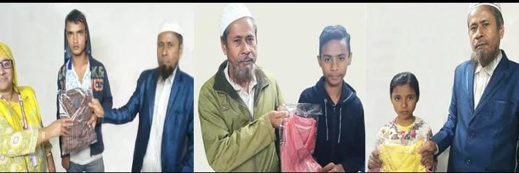 মহান বিজয় দিবস উপলক্ষে ঢাকার আশুলিয়ায় দরিদ্র অসহায় শিশু ও কিশোরদের মাঝে বস্ত্র বিতরণ