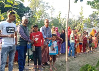 সার্ক মানবাধিকার ফাউন্ডেশনআয়োজনে বৃক্ষ রোপণ 