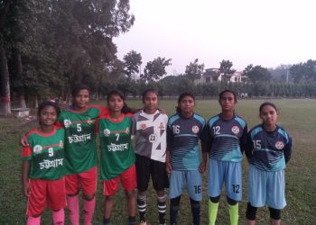 চট্টগ্রাম বিভাগীয় ফুটবল দলে সুযোগ পেয়েছে নিলুফার কায়সার স্মৃতি মহিলা ফুটবল একাডেমি ৬