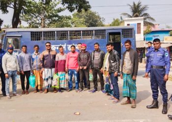 বেনাপোল পোর্ট থানা পুলিশের বিশেষ অভিযানে ১১ জন আসামী গ্রেফতার