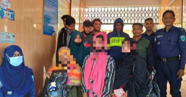 শ্রীমঙ্গলের বিভিন্ন জায়গায় অভিযান চালিয়ে আটক ৯