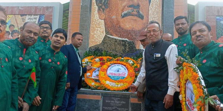 রাজবাড়ীর বালিয়াকান্দিতে যথাযোগ্য মর্যাদায় মহান বিজয় দিবস উদযাপন