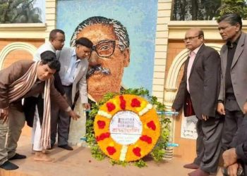 লালপুরে যথাযোগ্য মর্যাদায় শহীদ বুদ্ধিজীবী দিবস পালিত