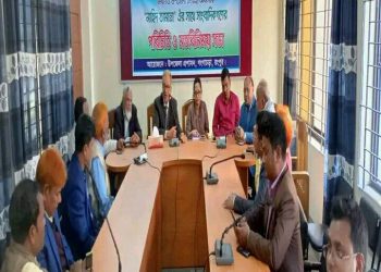 নবাগত উপজেলা নির্বাহী অফিসারের সাথে সাংবাদিকদের মত বিনিময়