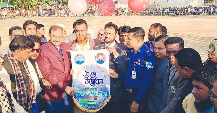 চাম্বল চেয়ারম্যান গোল্ডকাপ ফুটবল টুর্নামেন্ট উদ্বোধন