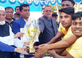 নওগাঁয় শীতকালীন ক্রীড়া প্রতিযোগিতা অনুষ্ঠিত