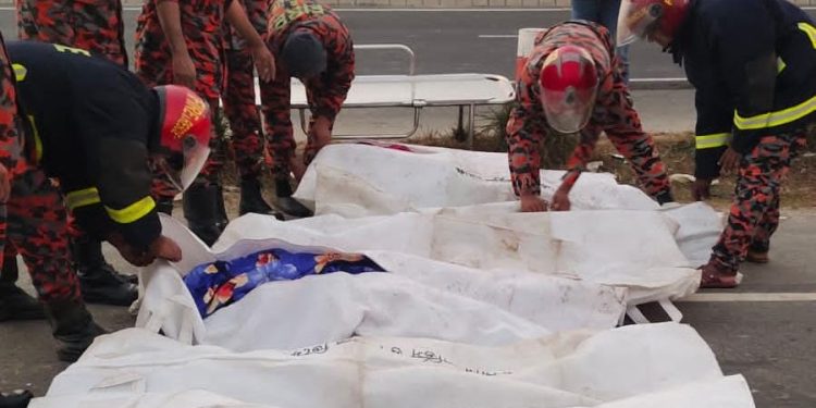 জাজিরার পদ্মাসেতু এলাকায় ভয়াবহ সড়ক দূর্ঘটনায়  নিহত-৬