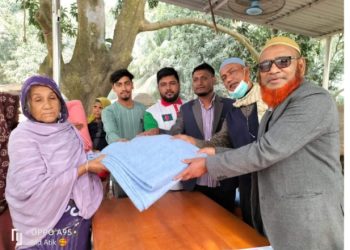 রাজশাহীর বাঘায় ব্লাড ব্যাংকের উদ্যোগে শীতার্থদের মাঝে কম্বল বিতরণ অনুষ্ঠিত