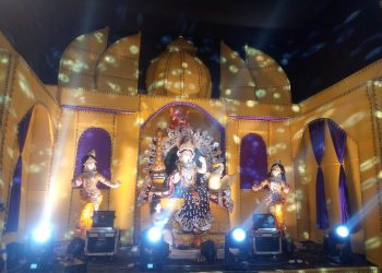 মাধবদীতে সুরবীণা সংঘের স্বরসতী পূজা উদযাপন