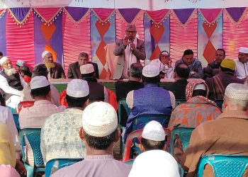 বাঘারপাড়ায় মডেল মসজিদের ভিত্তিপ্রস্তর স্থাপন: রনজিত