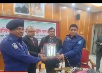 মোঃ জিয়ারুল ইসলাম শ্রেষ্ঠ ওসি নির্বাচিত