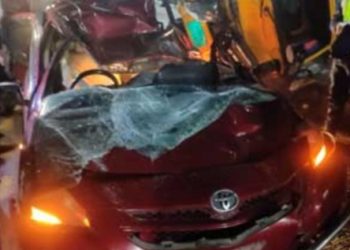 ভাঙ্গায় পিকাআপ ভ্যান ও প্রাইভেট কারের সংঘর্ষে নিহত-১;আহত-২ 