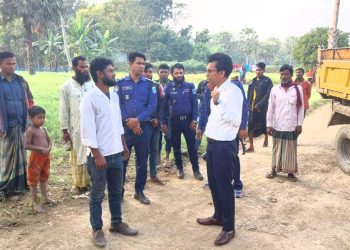 ফরিদপুরে ফসলি জমির মাটি কাটার দায়ে জেল-জরিমানা