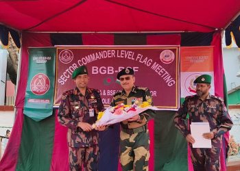বেনাপোলে বিজিবি-বিএসএফ সেক্টর কমান্ডার পর্যায়ে বৈঠক অনুষ্ঠিত