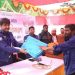 ঝিনাইগাতীর বেদেপল্লীতে শেরপুর জেলা পুলিশের শীতবস্ত্র বিতরণ