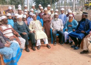 পার্বতীপুরে মাদ্রাসা নির্মাণকাজ উদ্বোধন: মোহাম্মদ আলী চৌধুরী