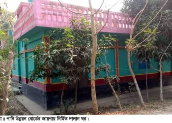 নড়াইলে পাউবো’র জমি দখল করে শতাধিক বাড়ীঘর ও ব্যবসা প্রতিষ্ঠান নির্মান!