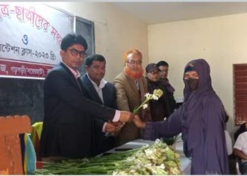 রাজশাহীতে আব্দুল গনি কলেজে নবগত ছাত্র- ছাত্রীদের সংবর্ধনা—