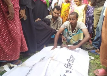 নড়াইলের কালিয়ায় নসিমন উল্টে চালকের মৃত্যু