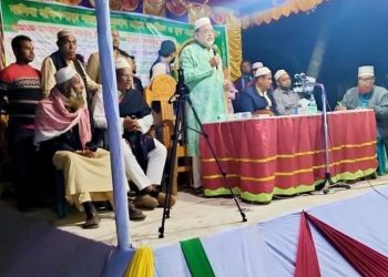 সাতক্ষীরার ফিংড়ী তাফসীরুল কুরআন মাহফিলে আলহাজ্ব মোঃনজরুল ইসলাম