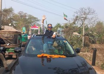 পালং জাজিরা বাসির পক্ষথেকে কর্নেল (অবঃ) সৈয়দ নজরুল ইসলাম রাসেলকে সংবর্ধনা প্রদান