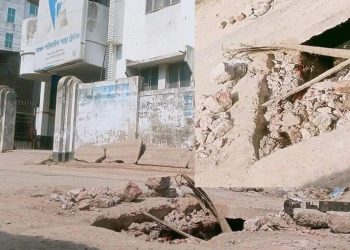 দিনাজপুরে জেগে ঘুমাচ্ছেন পৌর কাউন্সিলর আল মামুন