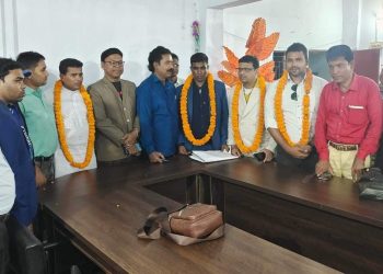 জেলা সাংবাদিক ইউনিয়ন নওগাঁ দ্বিবার্ষিক নির্বাচনে সভাপতি মুরাদ, সম্পাদক নয়ন