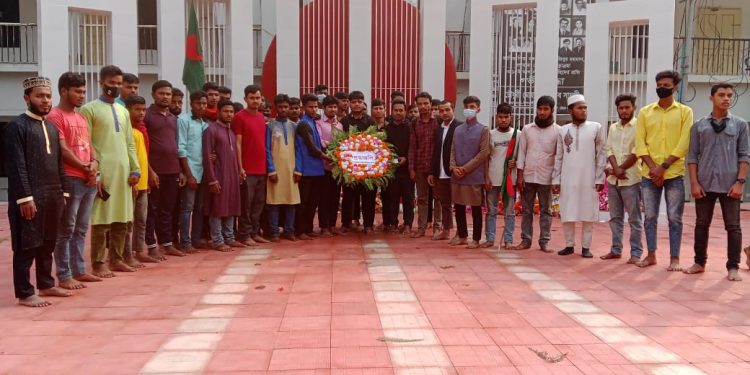 বাঁশখালীতে গণ,ছাত্র,যুব ও শ্রমিক অধিকার পরিষদের ২১শে ফেব্রুয়ারি পালিত