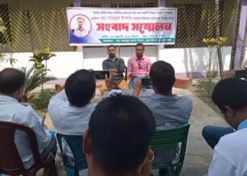 নেত্রকোণায় মাহবুবুল ইসলামের বিরোদ্ধে সংবাদ সম্মেলন