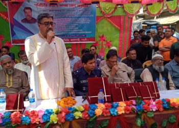 বদলগাছী বাজার বনিক সমিতির পরিচিতি সভা ও শপথ গ্রহণ অনুষ্ঠিত