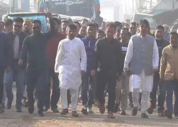 নেত্রকোণায় সরকার দলীয় বাঁধায় বিএনপির কর্মসূচী পন্ড