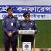 প্রেস ব্রিফিং এ জেলা পুলিশ সুপার কামাল হোসেন