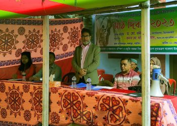 নাটোরে অত্যাধুনিক মানের খাজুরে রস ও গুড় সংগ্রহে মাঠ দিবস