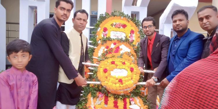 মানবিক বাংলাদেশ সোসাইটি ডুমুরিয়া উপজেলা শাখার উদ্যোগে ভাষা শহীদদের প্রতি শ্রদ্ধা নিবেদন