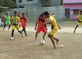 এনপিএল ফুটসাল ফুটবল টুর্নামেন্ট উদ্বোধন ।