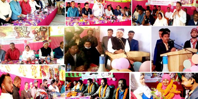 সাংবাদিকদের ক্ষেপাবেন না- নড়াইলে পিঠা উৎসবে বিএমএসএস নেতৃবৃন্দ