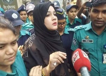 ডিজিটাল নিরাপত্তা আইনের মামলা চিত্রনায়িকা মাহিয়া মাহিকে গ্রেফতার