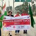 মহাত্মা গান্ধীর অহিংসা শান্তির বাণী ছড়িয়ে দিতে কলকাতা থেকে-৪ নারী