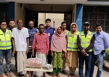 বেলকুচিতে গাঁজাসহ স্বামী-স্ত্রী আটক