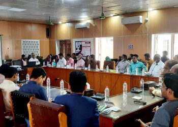 ভূমিহীন ও গৃহহীন পরিবারকে জমিসহ গৃহ প্রদান কার্যক্রমের উদ্বোধনী অনুষ্ঠান প্রদর্শন