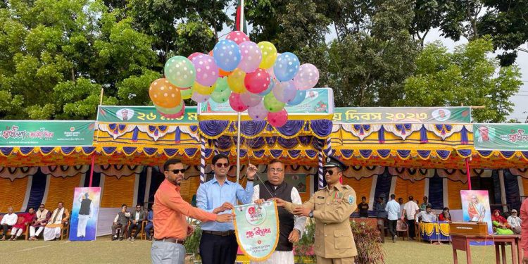 তেতুলিয়ায় ২৬ মার্চ মহান স্বাধীনতা ও জাতীয় দিবস পালিত