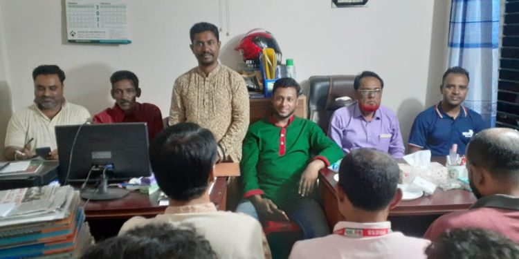 যশোরের অভয়নগরে বাংলাদেশ মফস্বল সাংবাদিক সোসাইটির ২য় প্রতিষ্ঠা বার্ষিকী উপলক্ষে প্রস্তুতি সভা অনুষ্ঠিত